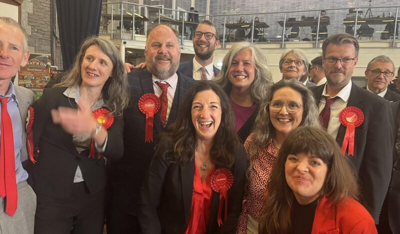 Labour Councillors winning Swindon