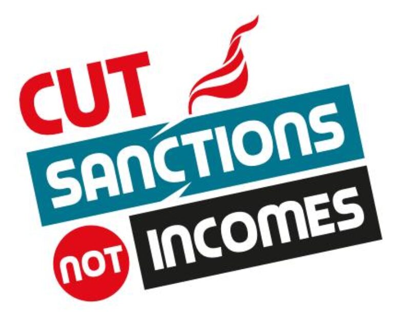 Unite the Union Campaign Cut Sanctions Not Incomes
